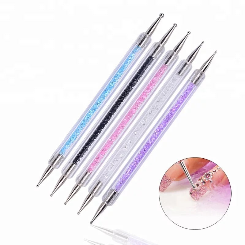 Nail Art Dotting tools (5 double-ended pen set, 10 tools in total)