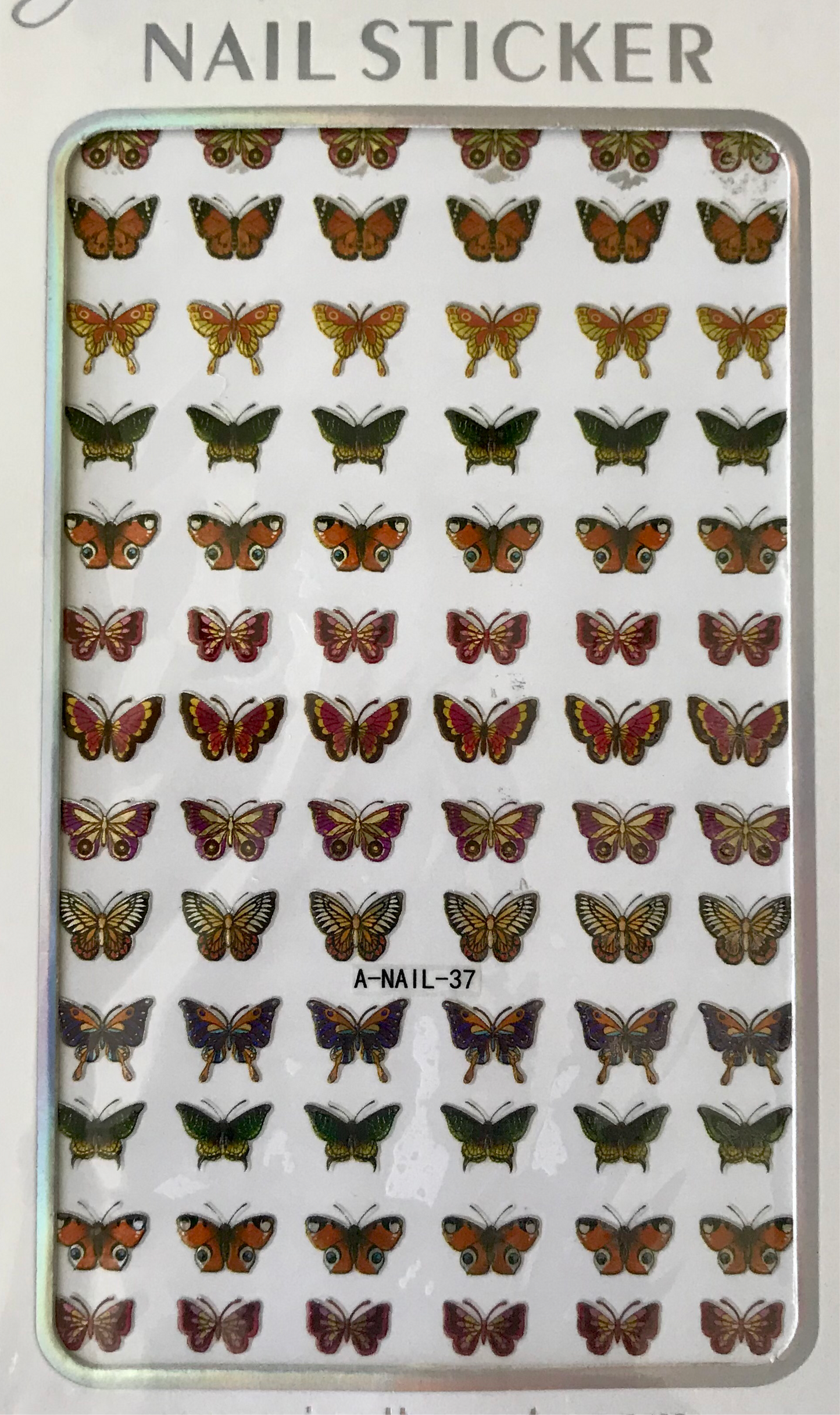 Butterflies nail stickers